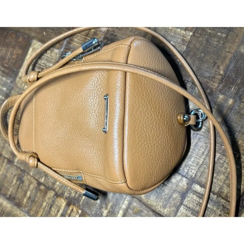 Rebecca Minkoff bag crossbody purse leather tan Brown